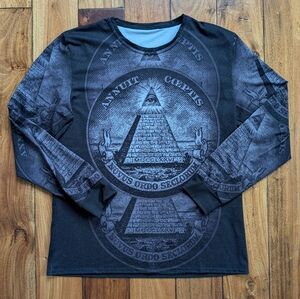 Illuminati AOP LS Tee (L)